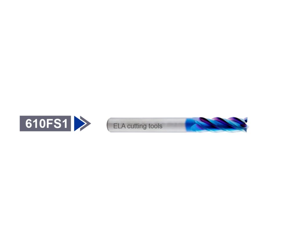4 Ağızlı Sert Malzeme Karbür Parmak Freze (nACo Blue)